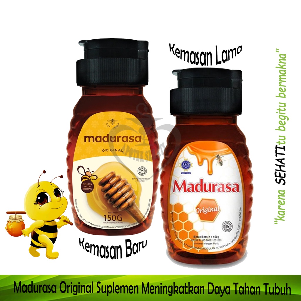 

MADURASA BOTOL 150GRAM MADURASA MADU ORIGINAL