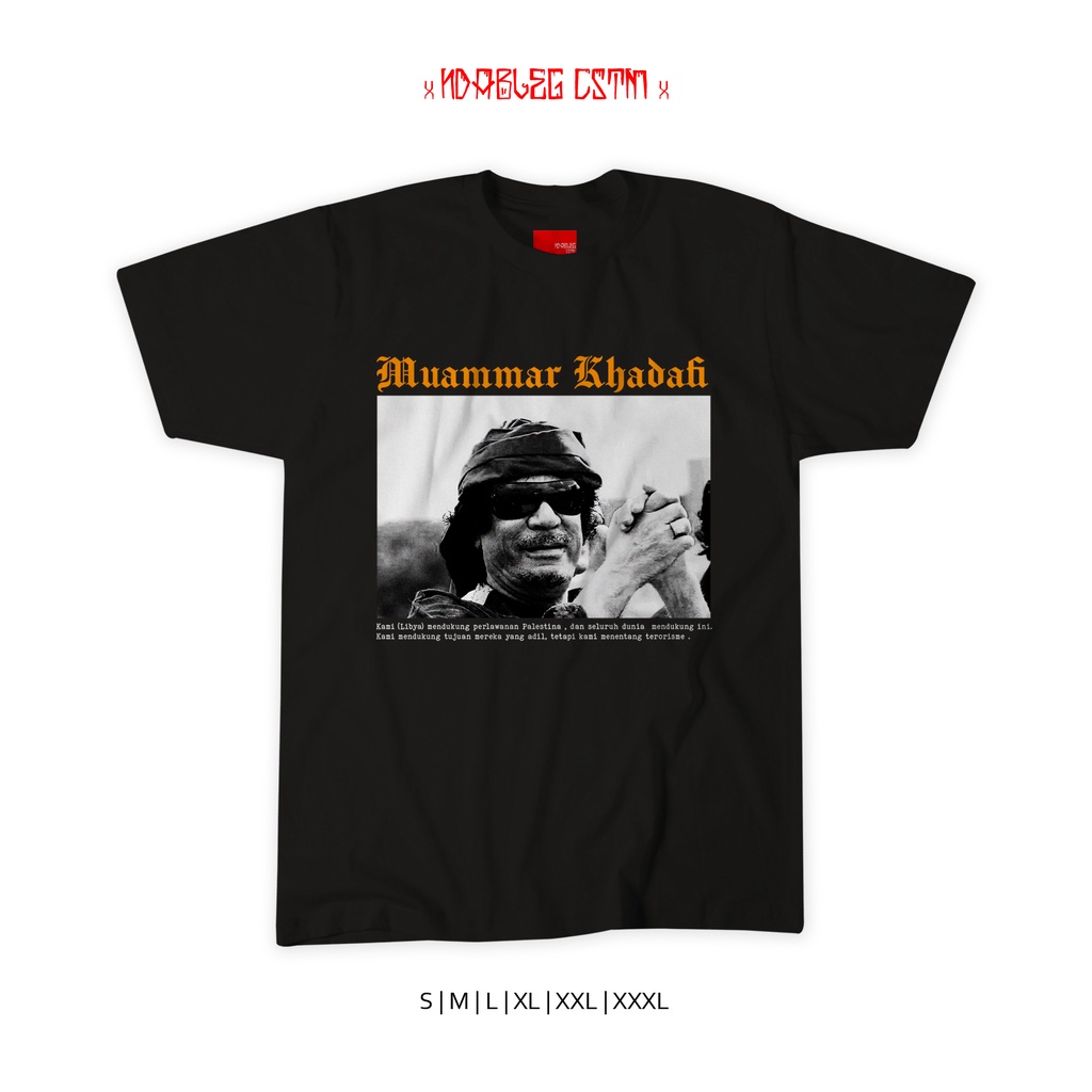 muammar gaddafi kaos tokoh muammar khadafi