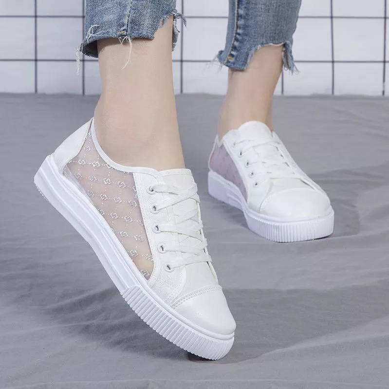 Sepatu Sneakers Wanita Fashion Slip On murah Original Import 219