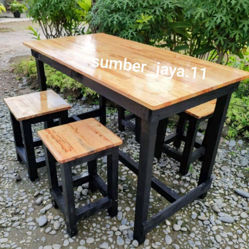 set meja bakso cafee resto warkop serbaguna