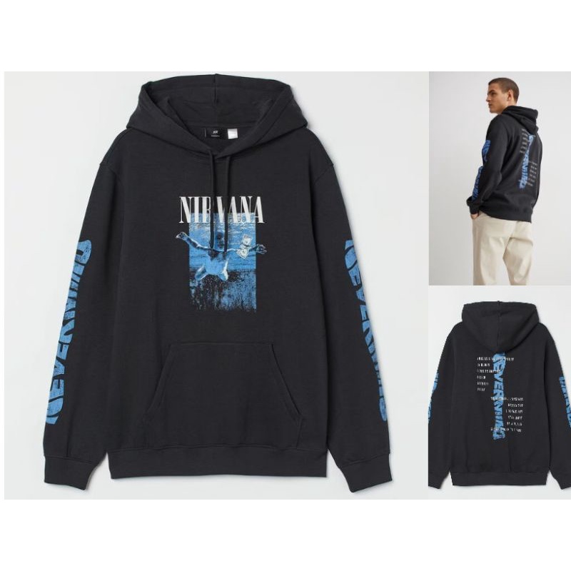 Hoodie HM Nirvana Nevermind - Black