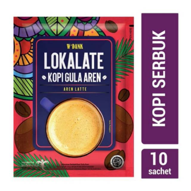 

LOKALATE KOPI LATTE GULA AREN 1 RENTENG KOPI SUSU LOKALATE