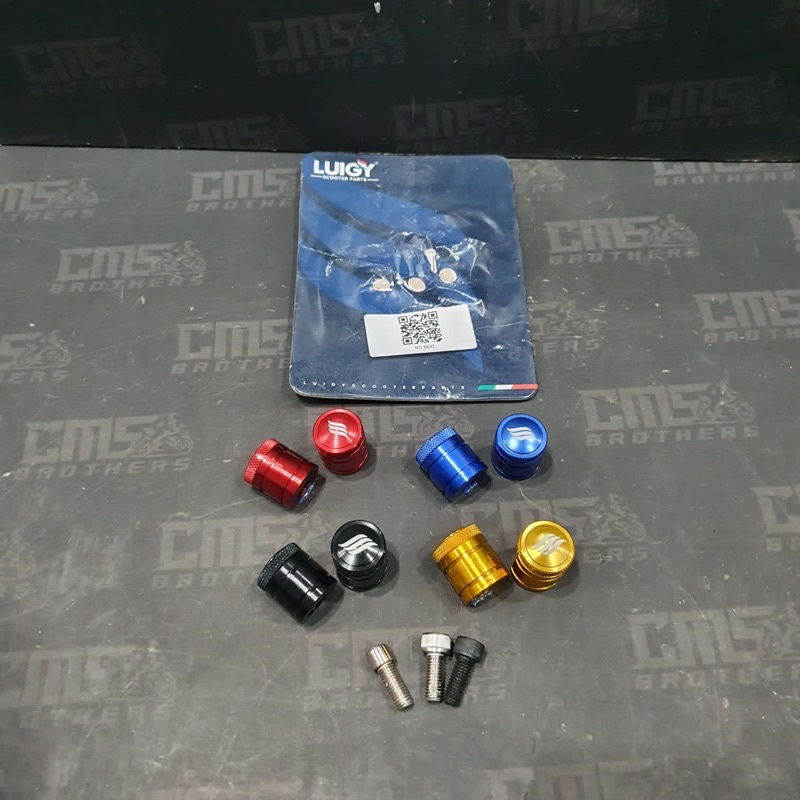 Monel Tutup Lubang Spion Luigy Vespa Matic