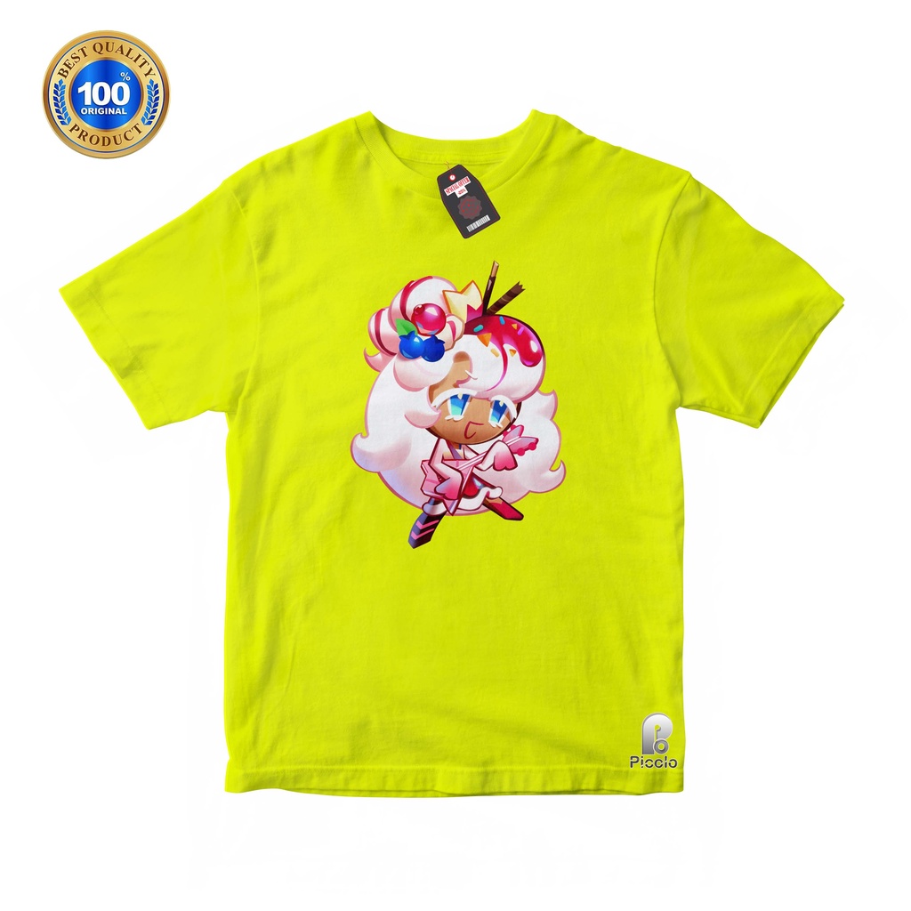 BAJU ANAK KAOS ATASAN ANAK MOTIF KARAKTER COOKIE RUN KINGDOM Bahan COTTUN (FREE NAMA)