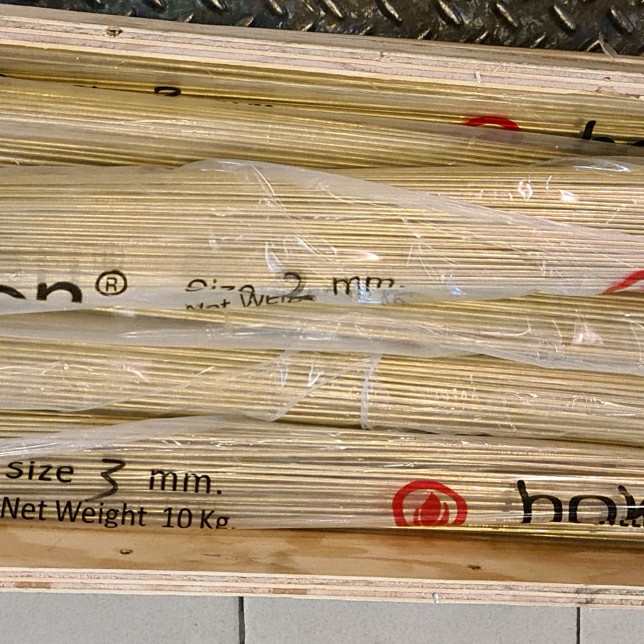 Kawat Kawat Las Kuningan Hakanson 4Mm