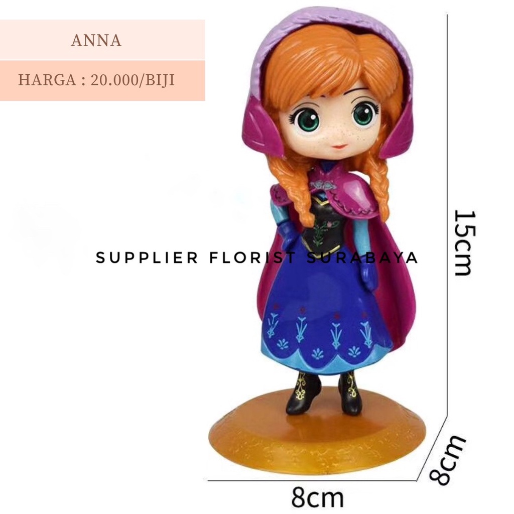 MINIATUR DISNEY PRINCESS HIASAN KUE TART CAKE TOPPER DEKORASI KUE ULANG TAHUN ACTION FIGURE DISNEY SERIES ANAK FIGUR PRINCESS ARIEL ELSA ANNA BELLE SNOWWHITE