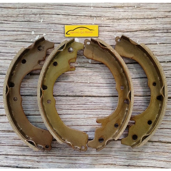 BRAKE SHOE KAMPAS REM BELAKANG COROLLA 72-81 DX KE70 KGW K-203