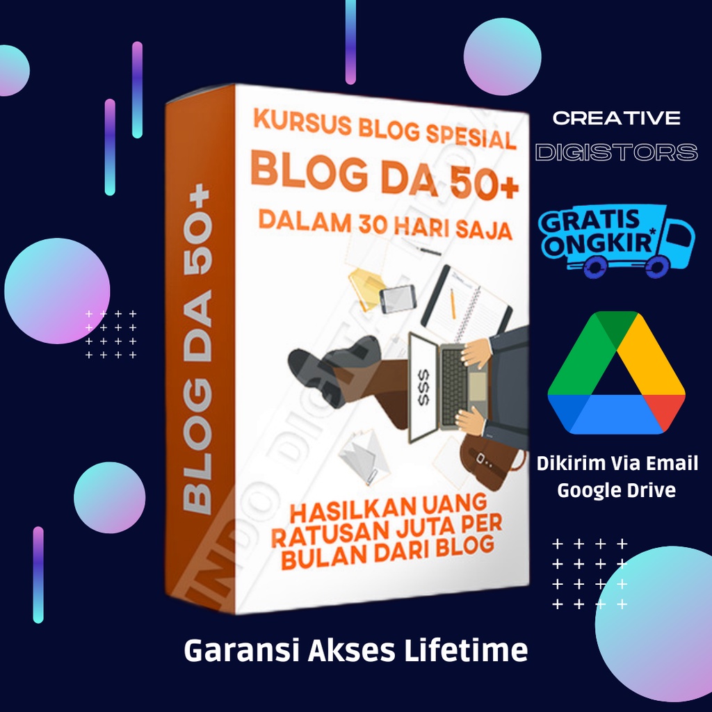 Kursus blog Spesial DA 50+ - Dalam 30 Hari saja