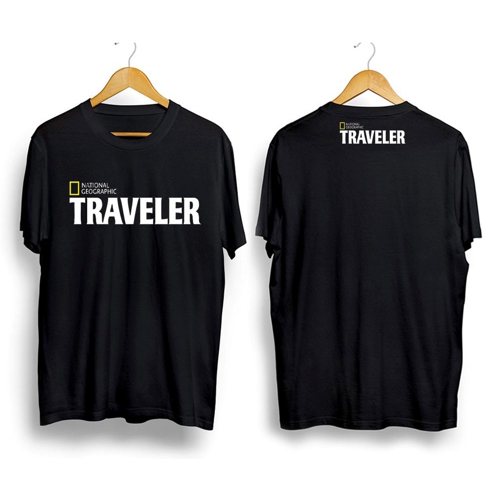 KAOS TRAVELER NATIONAL GEOGRAPHIC JUMBO ALL SIZE S M L XL XXL XXXL XXXXL XXXXXL