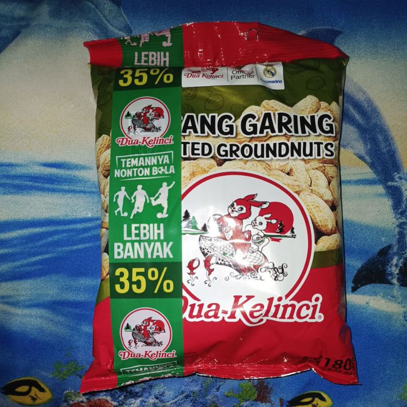 

Dua Kelinci Kacang Garing 180g