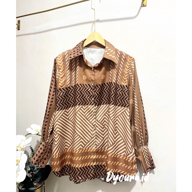 KEMEJA IMPORT/KEMEJA SHIREEN ZASKIA // KEMEJA WANITA // KEMEJA IMPORT BANGKOK // TUNIK BANGKOK // ATASAN KEMEJA WANITA // KEMEJA KERJA // Shireen Shirt ( kemeja import VIRAL )/ TUNIK BANGKOK SILK