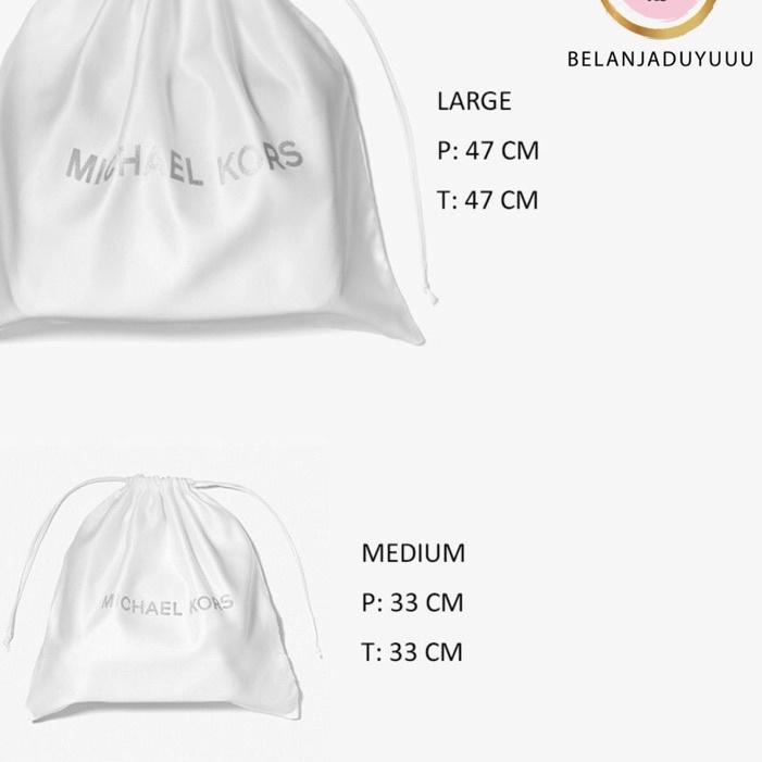 MICHAEL KORS Dustbag Original 100% Sarung Tas Pelindung Debu