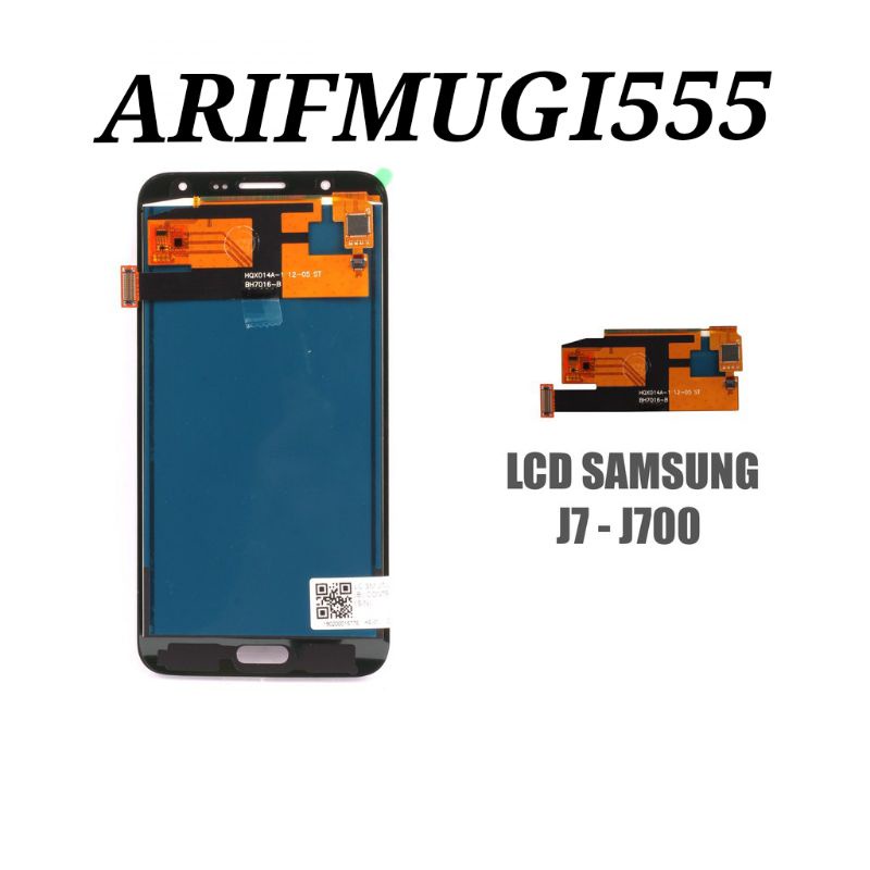 LCD TOUCHSCREEN SAMSUNG GALAXY J700 J7 2015 FULLSET ORIGINAL