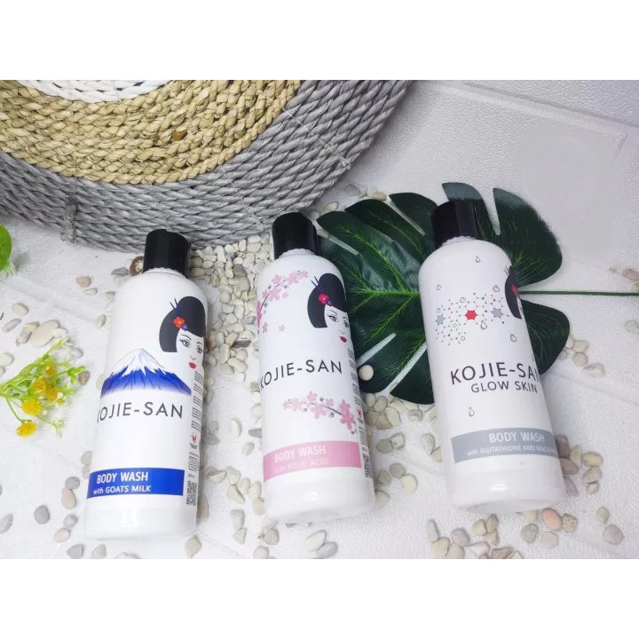 Kojie San Body Wash 250ml BPOM - Sabun Mandi Cair Kojie-San