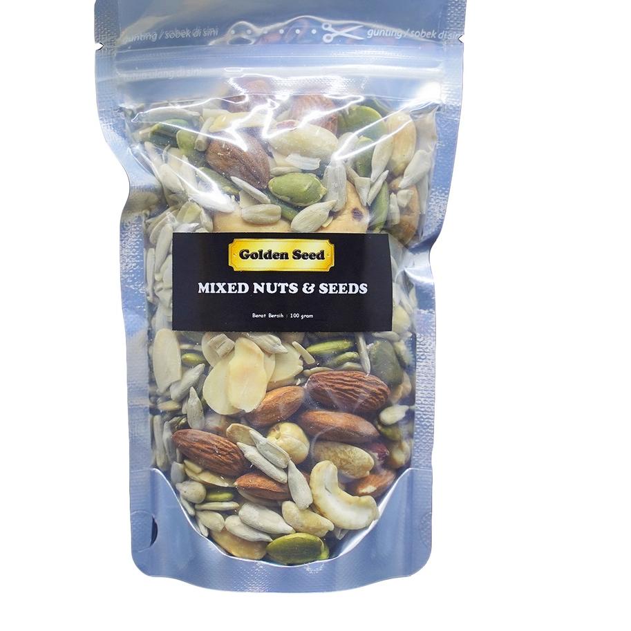 

㊪ MIXED NUTS & SEEDS 100 GRAM PREMIUM - TRAIL MIX NUT & SEED - MIXNUT 100 GR ゟ
