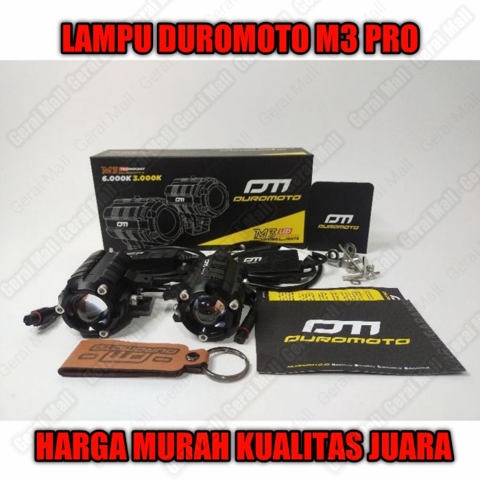Lampu LED Super terang duromoto m3 pro 12 24 volt