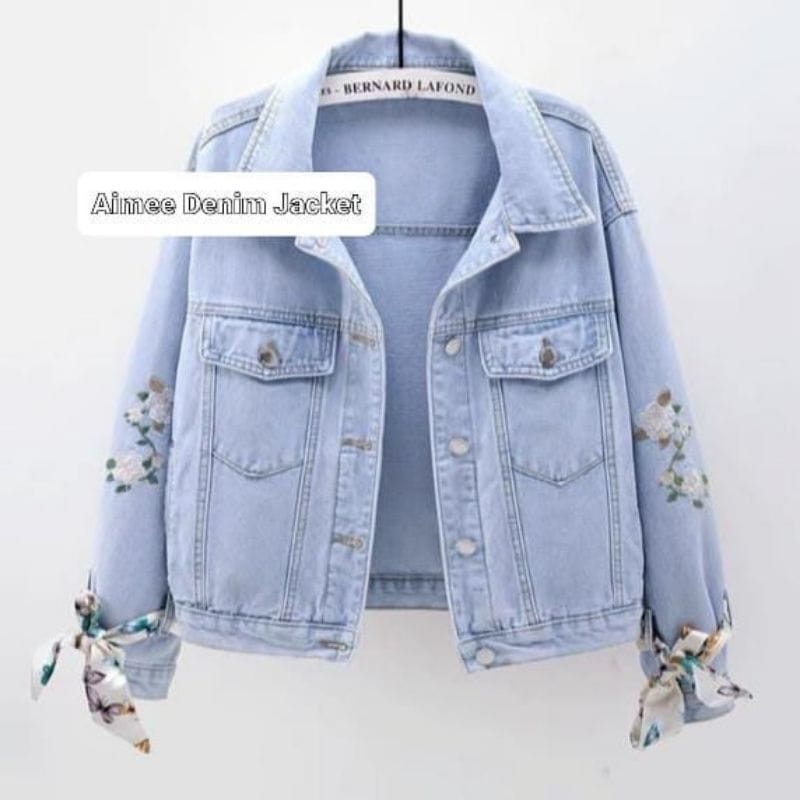 Evoidrais jaket - Jaket jeans / jaket kekinian - oversize