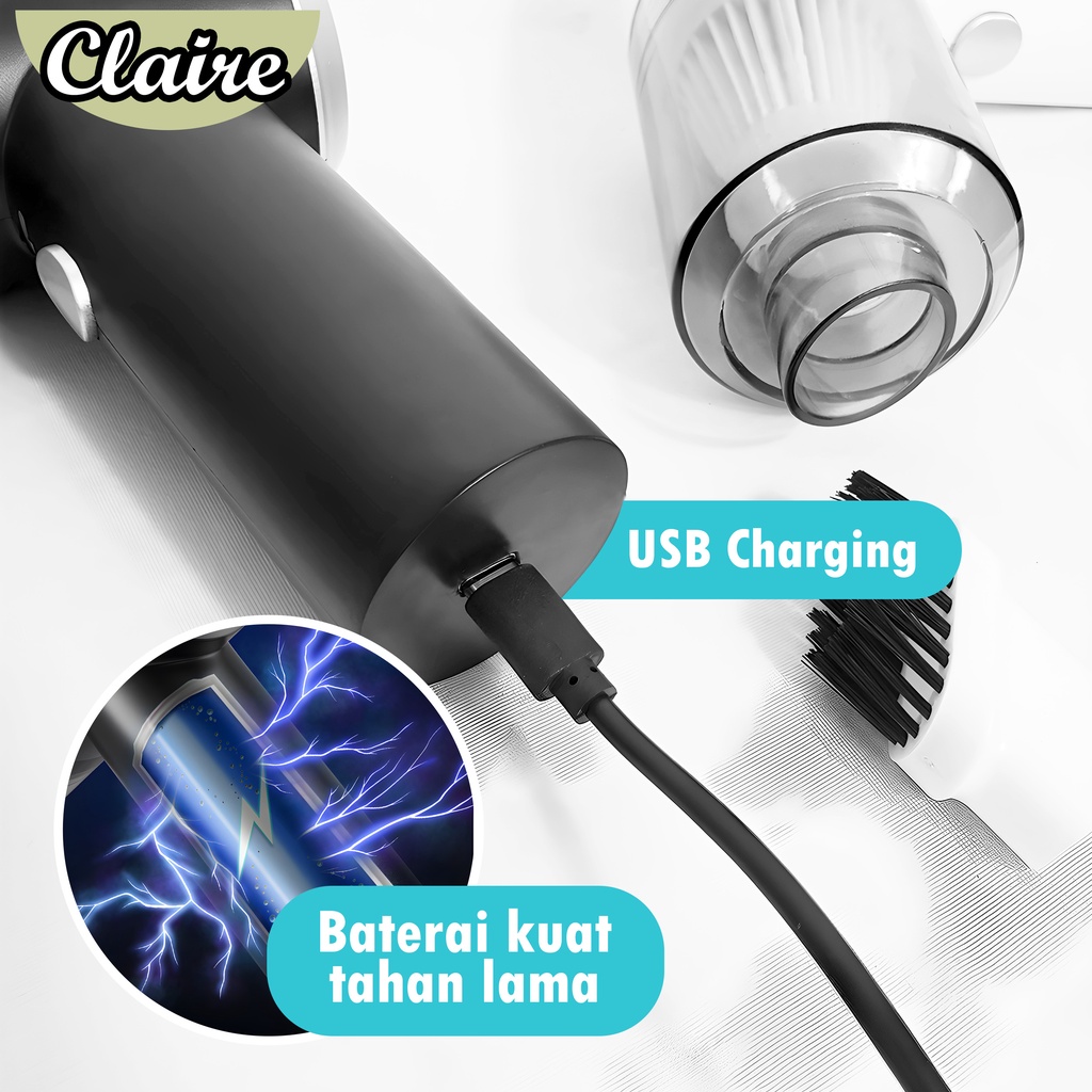 Vacuum Cleaner Portable Mini / Vakuum Penghisap Debu Mobil, Meja, Rumah A044