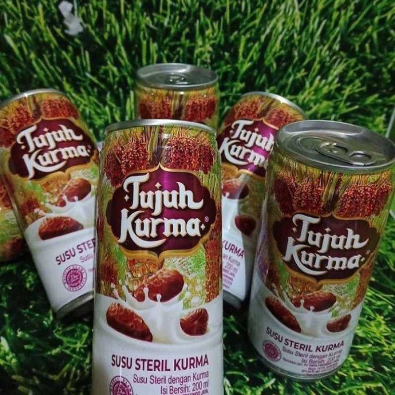 SUSU STERIL TUJUH KURMA 200ML 1 DUS = 12 PCS