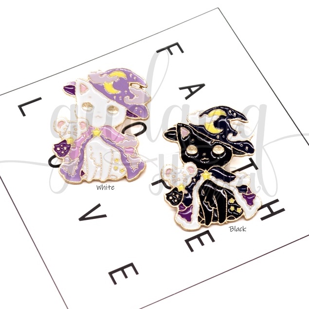 Pin Magic Cat Bros Tas Motif Kucing Sulap Sihir Tuspin Unik GH 208200