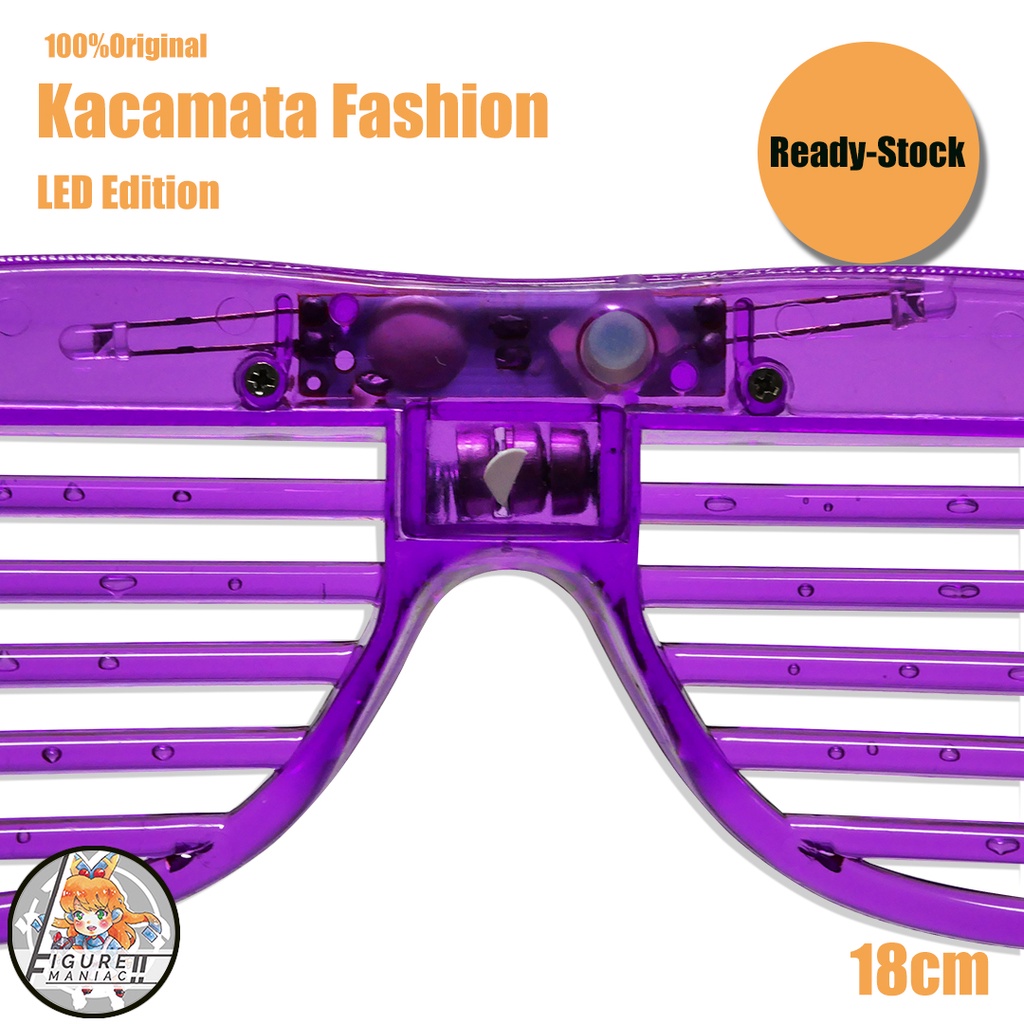 Kacamata LED - Modern Style 3 Mode Light Premium Import Edition