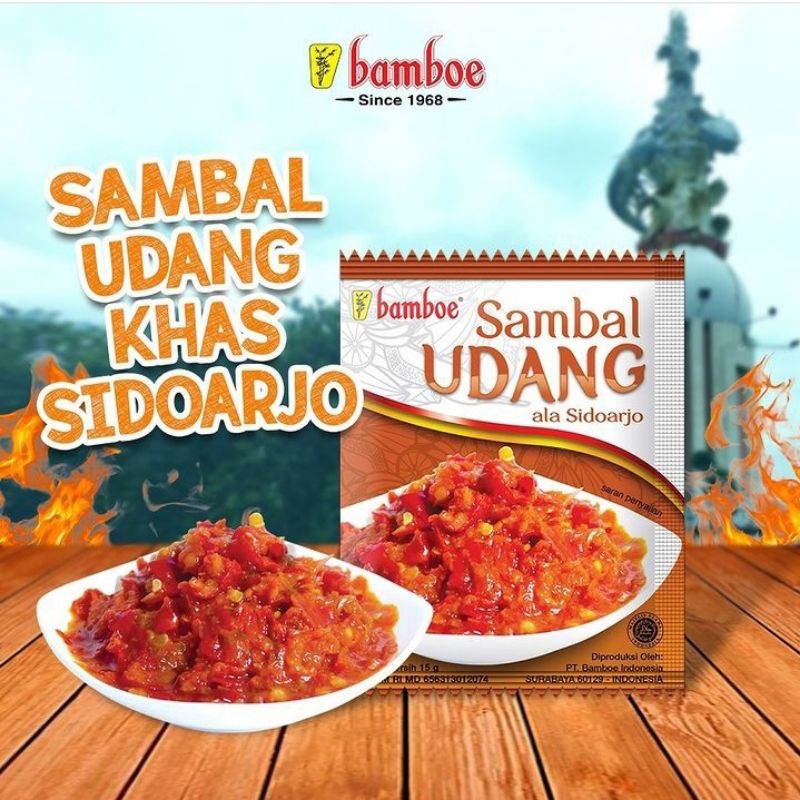 

Bamboe Sambal Udang Sachet Khas Sidoarjo