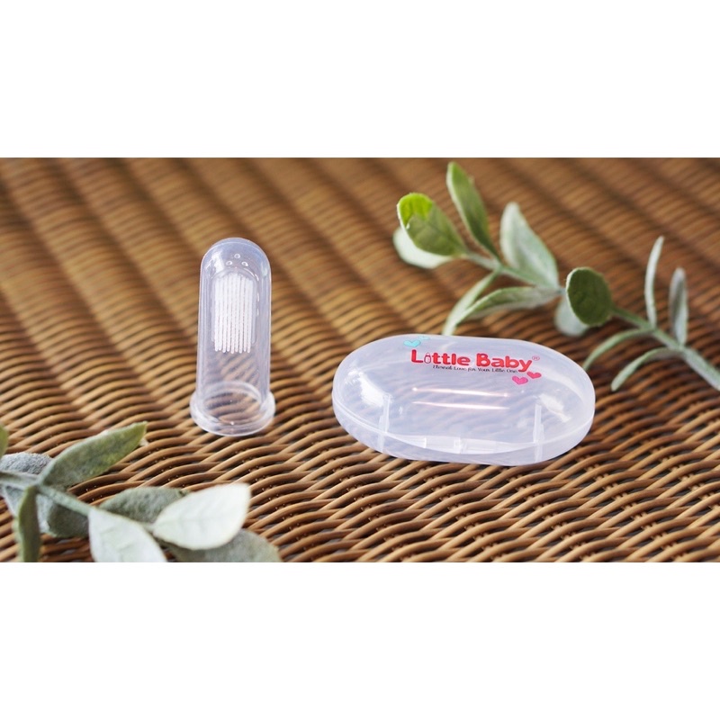 Sikat Lidah Bayi Silikon Little Baby - Sikat Gusi Bayi Lembut - Pembersih Mulut Bayi BPA Free