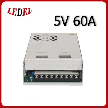 Power Supply 5volt 60amper xitey LED travo Output SMPS 5V 60A 300W