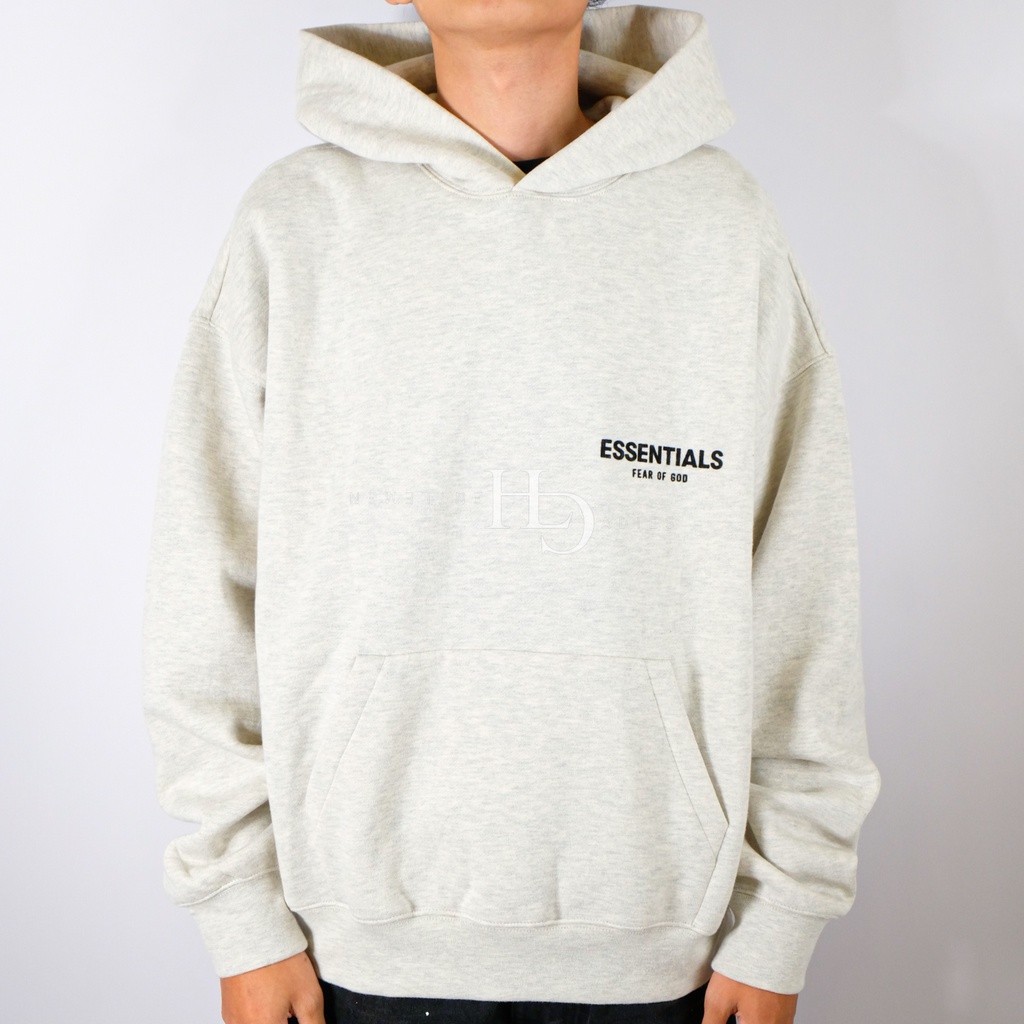 FOG Essentials SS22 Big Logo Hoodie Light Oatmeal 100% Original