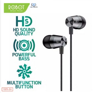 Headset Robot RE101S Earphone Bass Original