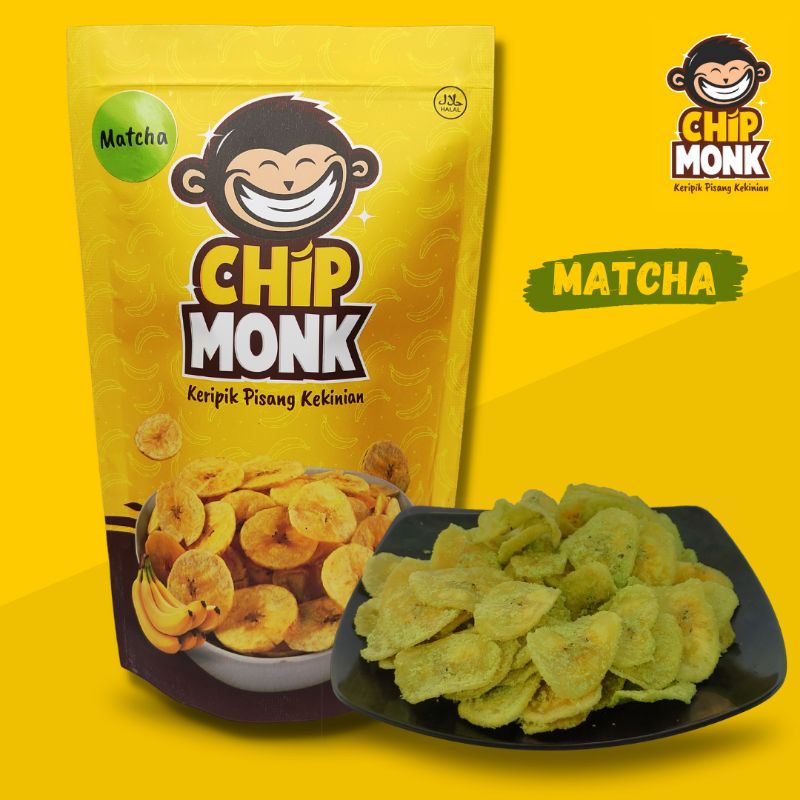 

Keripik Pisang Kekinian Chipmonk Matcha