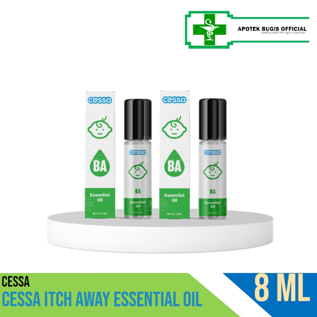 CESSA BABY ESSENTIAL OIL Bugs Away Size 8ML (Hijau)