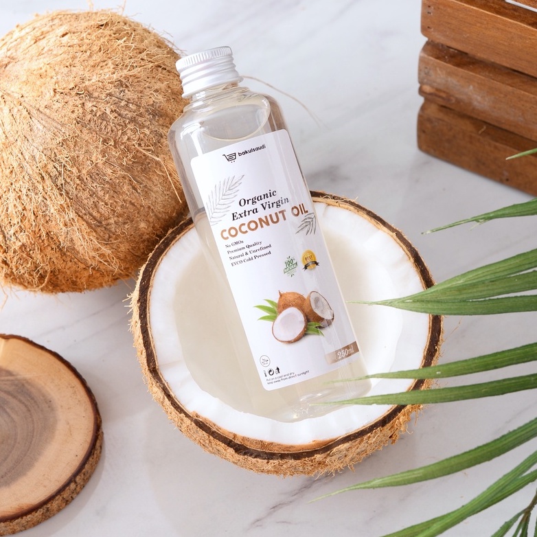 Extra Virgin Coconut Oil Cold Pressed Premium Organic Pure VCO EVCO Ekstra Virgin Minyak Kelapa Murni Asli 100% Organik