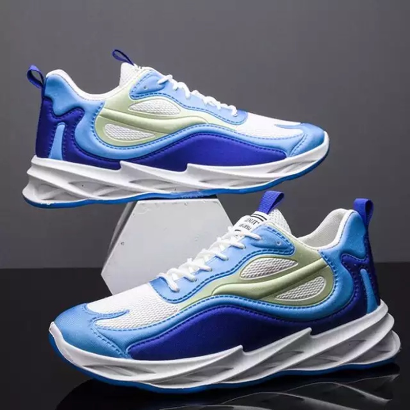 {FREE BOX} Sepatu Pria Sneakers Casual Import - F-868