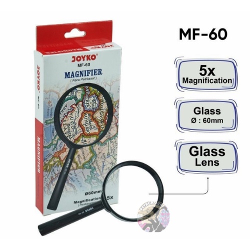 

[PCS] KACA PEMBESAR JOYKO MF-60 LUP MAGNIFIER 5X*