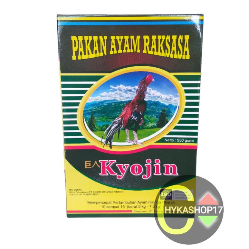 KYOJIN (950 gram) PAKAN AYAM RAKSASA ORIGINAL