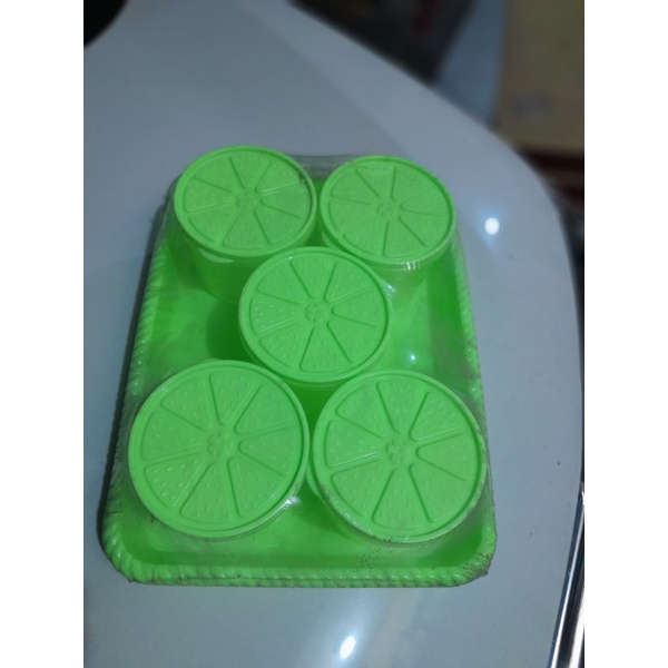 Toples Set Lemon + Nampan 500.ml Warna