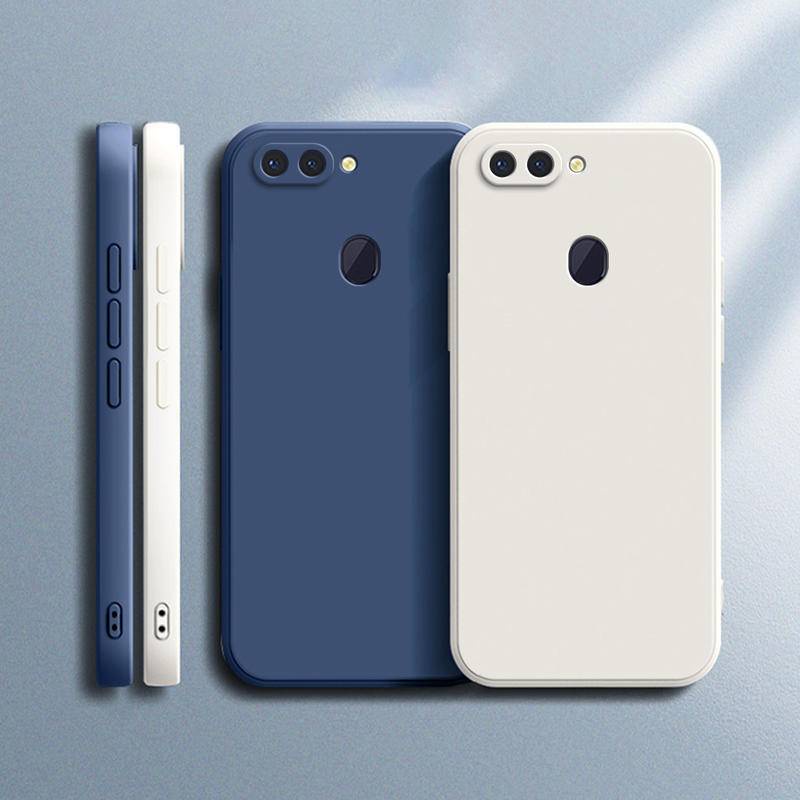 Original Case Untuk Kamera OPPO R15 Pro R15X Melindungi Persegi Silikon Cair Lembut Mewah Ultra Tipis Shockproof Cover