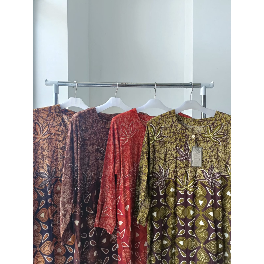 Eefbee - Daster Batik Lengan Panjang || Daster Batik Pekalongan