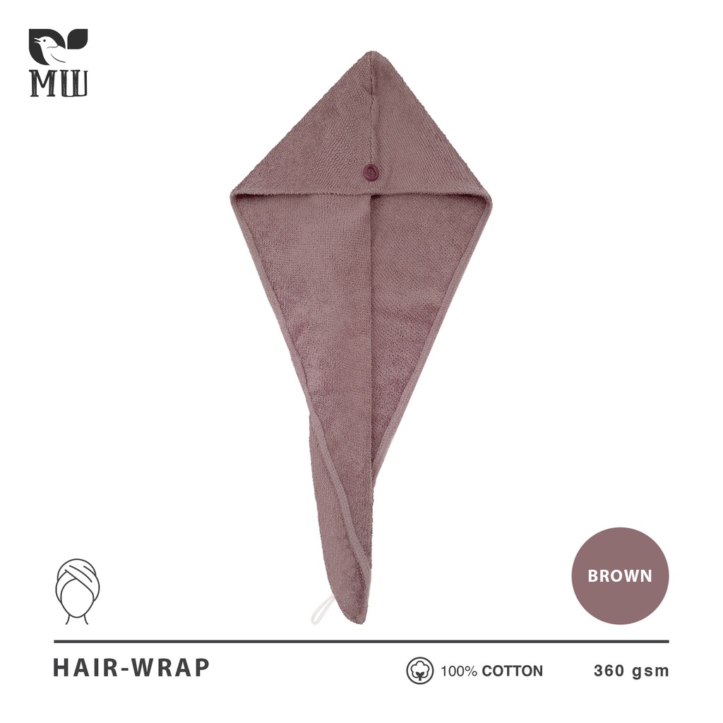 Handuk Kepala Hair Wrap Morning Whistle by Terry Palmer