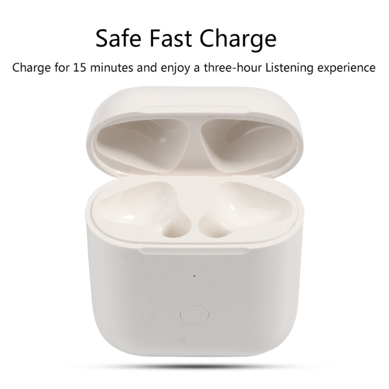 Bt Wireless Charging Case Untuk 12 2 Charger Case Pengganti Dengan Tombol Sync Pasangan Yang Kompatibel Dengan Bluetooth, Tanpa Aipods