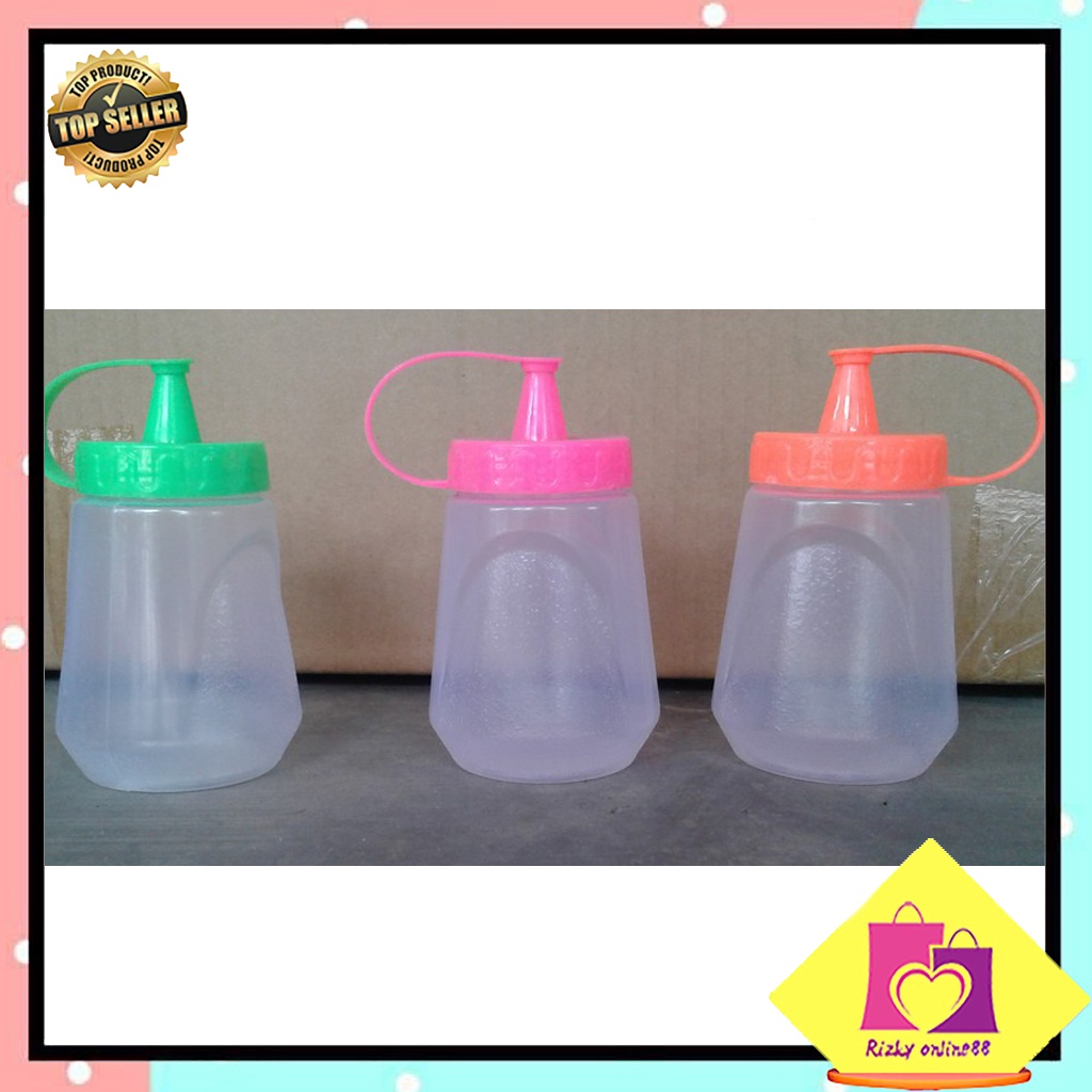 Rizkyonline88 Botol kecap ukuran 200ml BKC 102