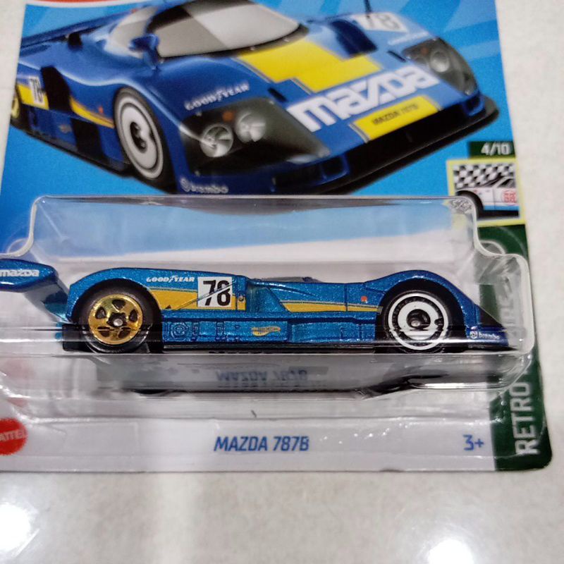 HOT WHEELS MAZDA 787B BIRU / HOT WHEELS TERBARU