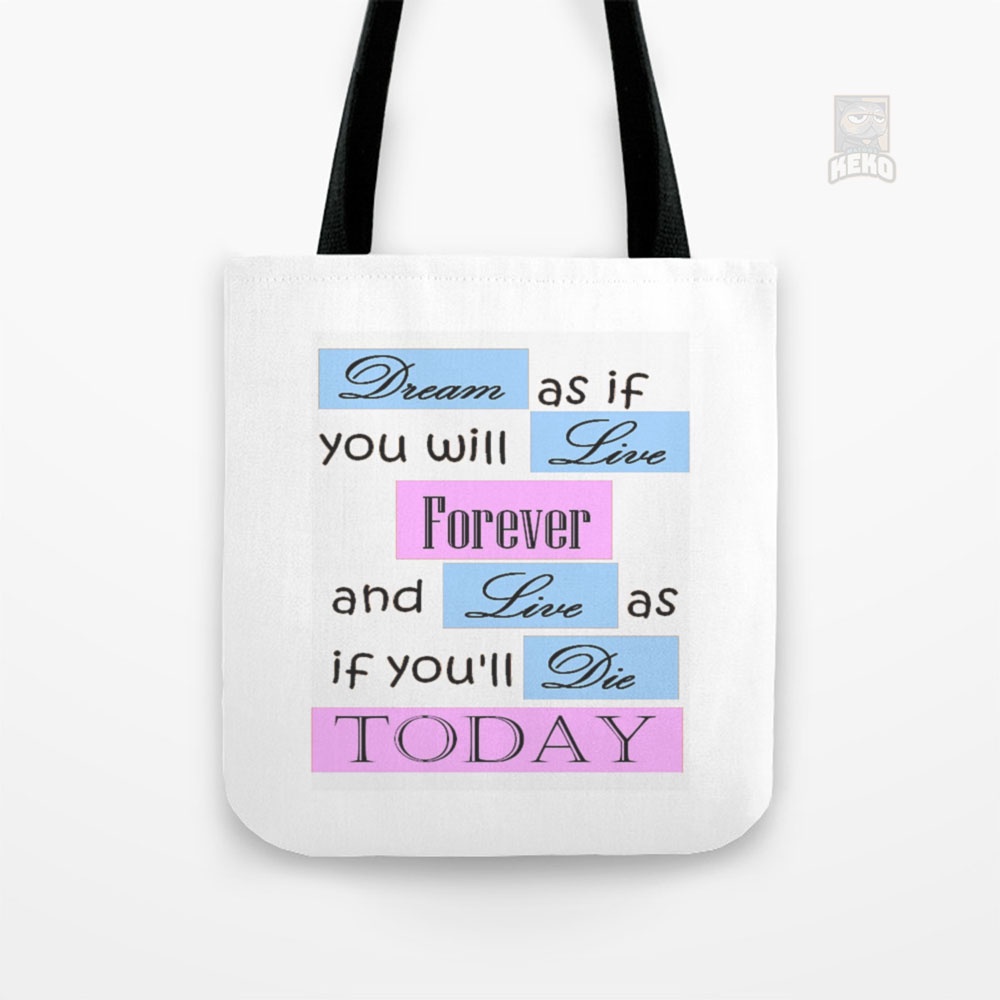 Tote Bag Kanvas One Ok Rock Chaosmyth quote