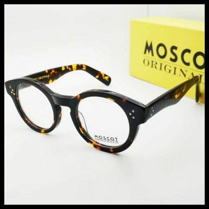 Frame Kacamata Pria Bulat Moscot Grunya Premium Grade Original