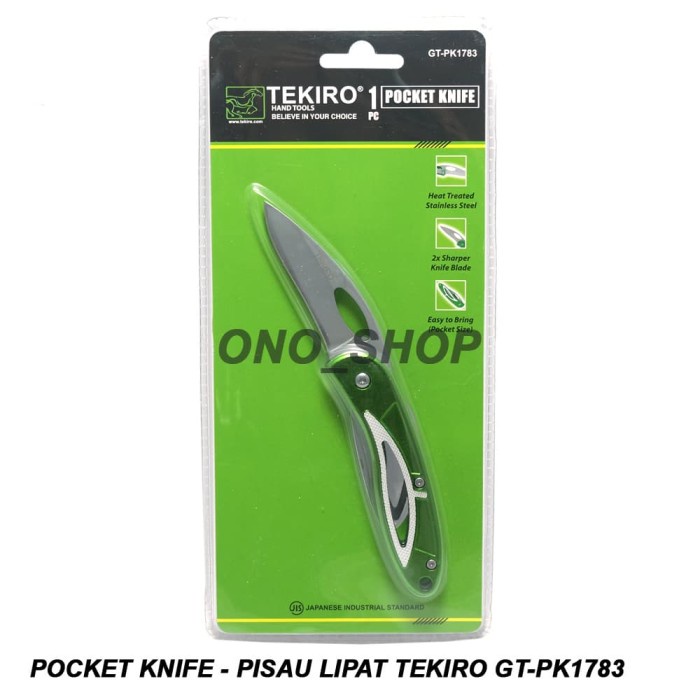 Pocket Knife - Pisau Lipat Tekiro GT-PK1783 onosh00 Berkualitas