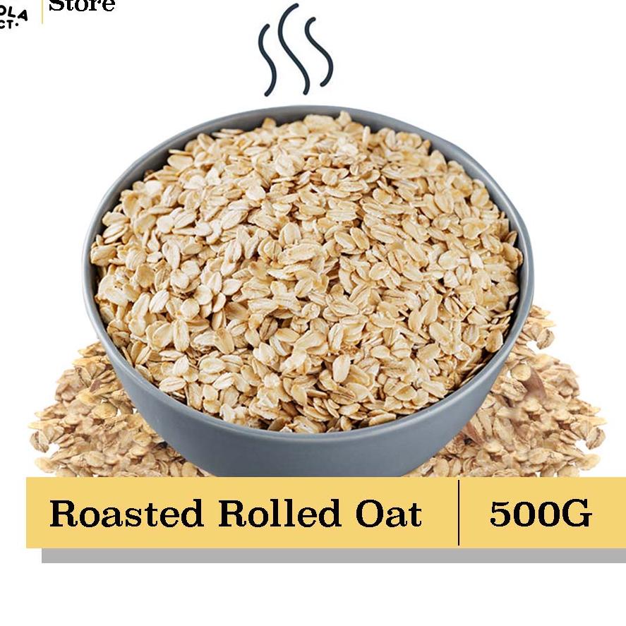 

Barang Terlaris Granola Addict - Roasted Rolled Oat 500G / Oatmeal Panggang!!