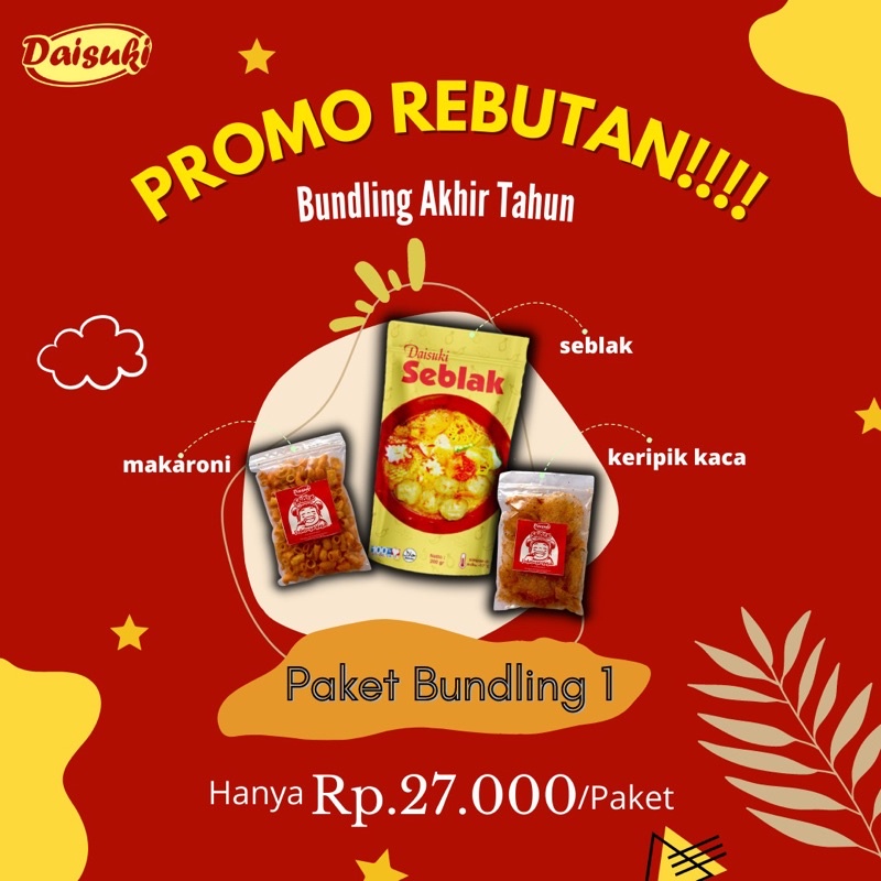 

PAKET BUNDLING SEBLAK + SNACK