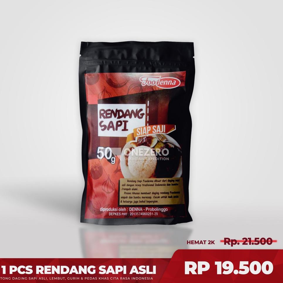 

[224] RANSUM ULTRALIGHT LAUK INSTAN PREMIUM SIAP SAJI UNTUK PENDAKI [PAKET] TAN2