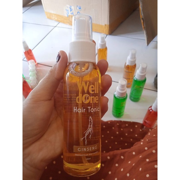 hairtonic gingseng well done